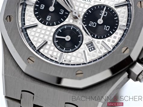 audemars piguet chronograph panda|Audemars Piguet 26331st price.